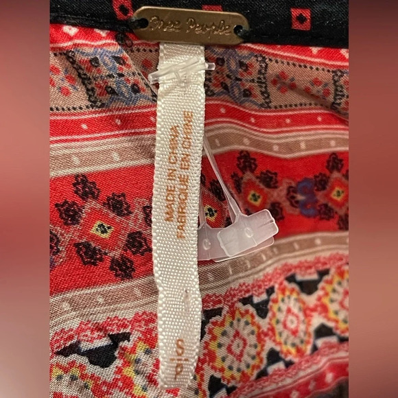 Free People Peacemaker Dress, Black Combo, Small, EUC - Picture 9 of 13